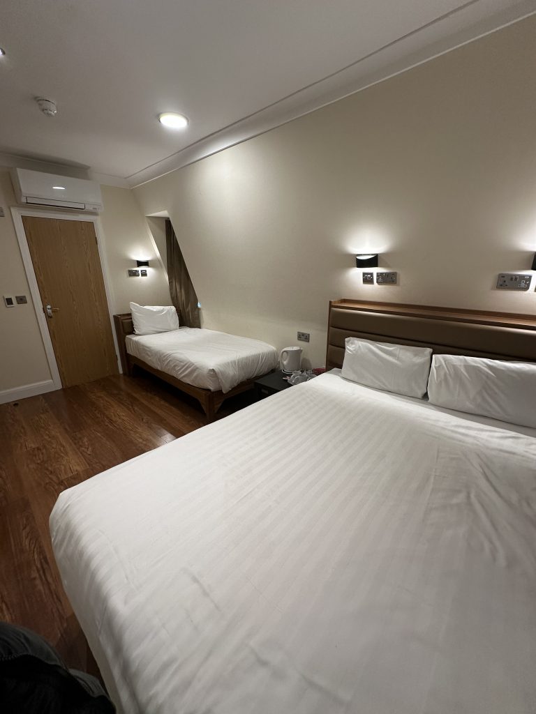 Room interior at Olympia Inn