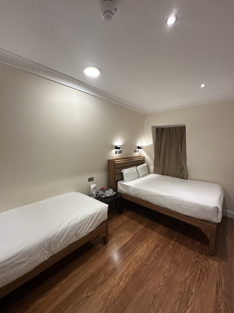 Bright room at Olympia Inn